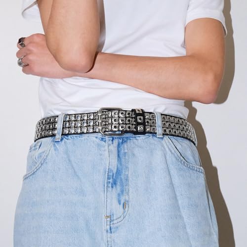 Stylish Western Cowgirl Belt for Women | Black Cowboy & Country Fashion Accessory | Durable Leather Belts for Jeans (Women's Western Belts, Cowgirl Belts for Women)2