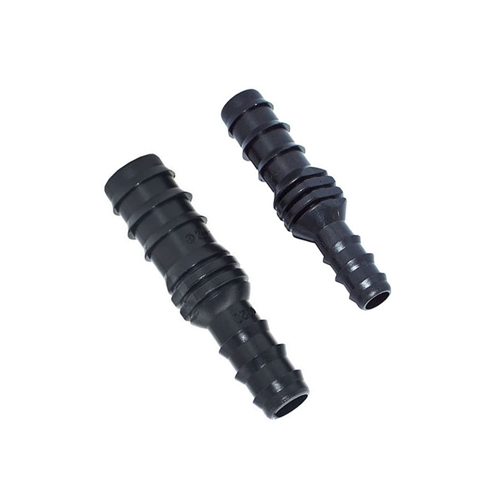 Conector de Manguera Conector Reductor de Manguera de jardín de 4 Piezas de 25 mm a 20 mm a 16 mm, Conectores de tubería de Cuerpo Recto de Manguera de riego de 1/2 a 3/4(20mm to 16mm)