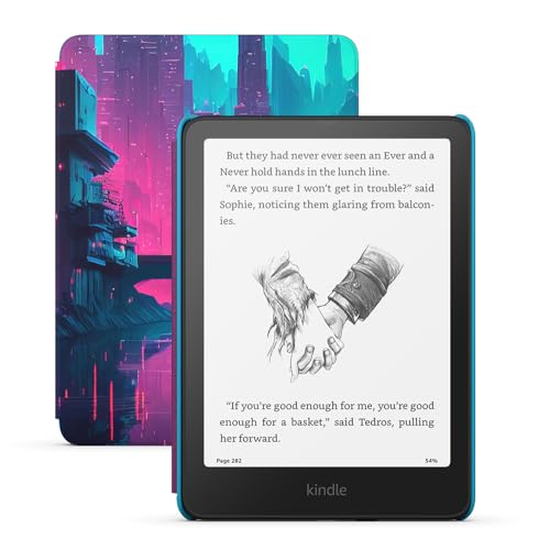 Amazon Kindle Paperwhite Kids (newest gen) larger glare-free...