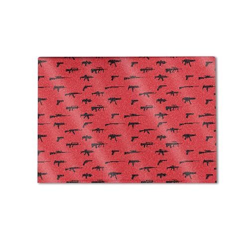 Image of Glossy Glitter Gaming Skin Compatible with HP Envy x360 16 inch (2023) - Guns - Premium 3M Vinyl Protective Wrap Decal Cover - Easy to Apply | Crafted in The USA by MightySkins