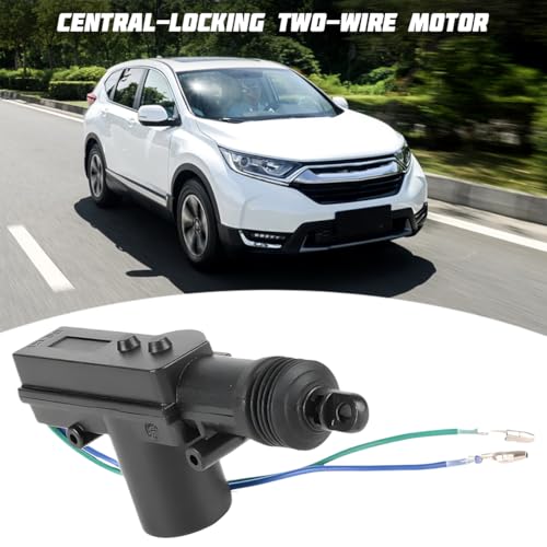 Image of Car Power Door Lock Actuator, 2PCS 12V 2 Wire Heavy Duty Central Automotive Locking System Actuator Kit, Vehicle Replacement Accessories, Universal for SUV Sedan Trucks