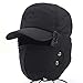 Price comparison product image 3 in 1 Thermal Fur Lined Trapper Hat with Ear Flap Full Face Mask Neck Warmer All-around Windproof Snowproof Warm Insulated Winter Baseball Cap Cycling Motorbike Snow Ski SnowboardBomber Hat Headwear