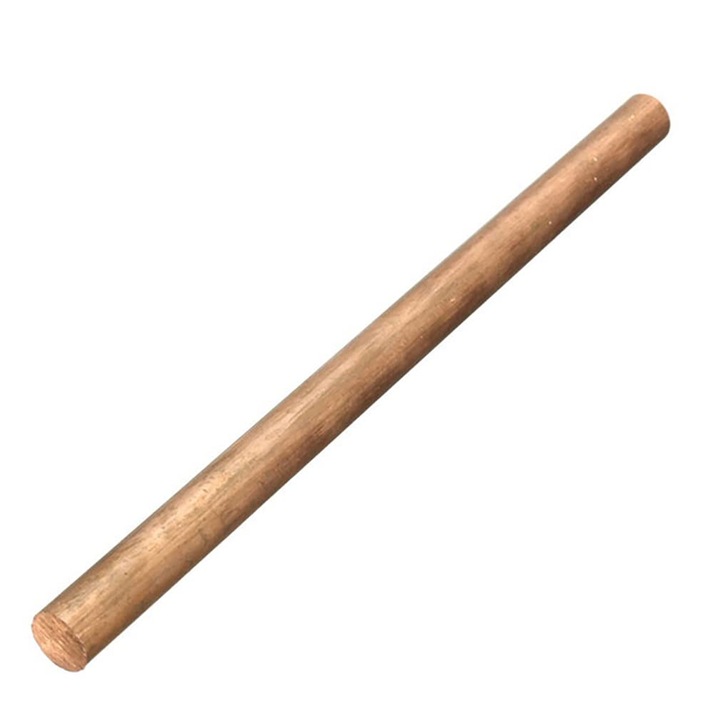 pręty metalowe cu pręt ze stali nierdzewnej Okrągły pręt z miedzi Maozaoc, do materiału uchwytu, podpór, rzemiosła metalowego Hobby / 25 mm * 250 mm (Size : 18Mm*250Mm)