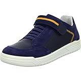 Superfit Earth Sneaker, BLAU/ORANGE 8000, 25 EU Weit