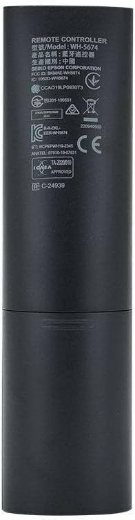 NTQinParts Replacement Remote Control Controller for Epson Home Cinema 2350 4K PRO-UHD Smart Gaming Projector V11HA73020