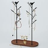 Half Room Branch Jewelry Rack Tree Tower Rack Hanging Organizer for Ring Earrings Necklace Bracelet,Suitable for living rooms, bathrooms,offices,etc.