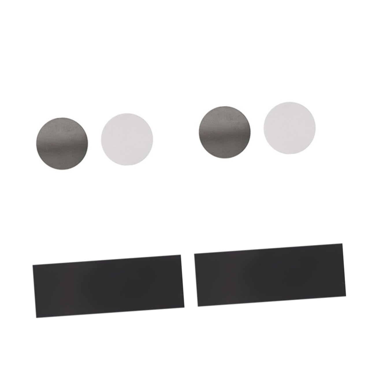 SOLUSTRE 1 Strips Self-Adhesive Backing Magnet Tapes for Home Office School Use