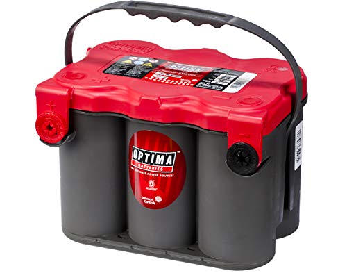Optima Red Top Rt F 4.2 Batterie Démarrage Sprial Cell, 12V 50Ah 815 Amps (En)
