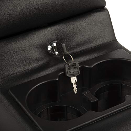 Rugged Ridge Center Console for Jeep CJ/Wrangler YJ | Vinyl, Black | 13102.01 | Fits 1976-1995 Jeep CJ & Wrangler YJ by Rugged Ridge - Image 2