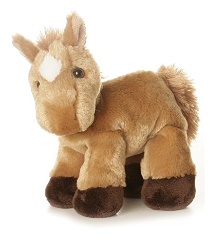 Aurora® Adorable Mini Flopsie™ Prancer™ Stuffed Animal - Playful Ease - Timeless Companions - Brown 8 Inches #TOP2