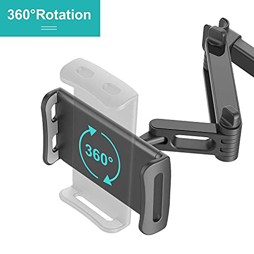 Image of Shahn Extendable Arm Headrest Mount Tablet /Mobile Holder Car Rear Seat Mobile Phones and Tablets Upto 10.5 inch Diagonal Screen Size.