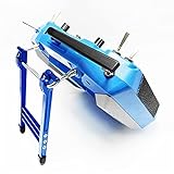 Peso: 67.8g HONG YI-HAT Montaje de Control Remoto de aleación de Aluminio for Frsky Taranis X9dp x9dpse 2019 x7 x7s Acceso Transmisor de Radio Piezas de Repuesto (Color : Blue)