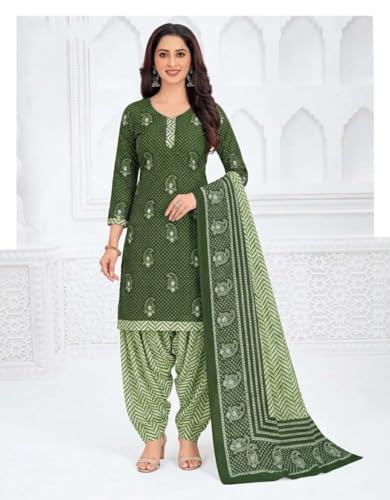 Image of Yashika Women'S Unstitched Crepe Dress Materials | Crepe Salwar Suit For Women | Suit Material For Women Unstitched
