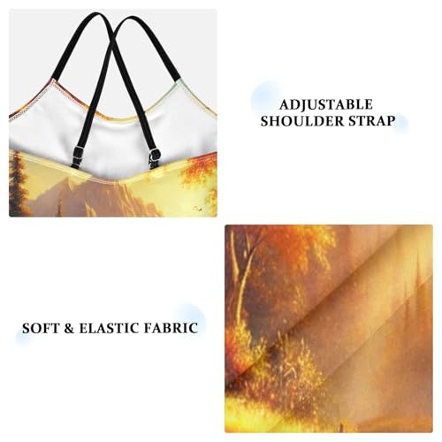 Fall Deer River Bathing Suits for Girls Swimsuit Swimwear Summer Beach One Piece Swimsuits3