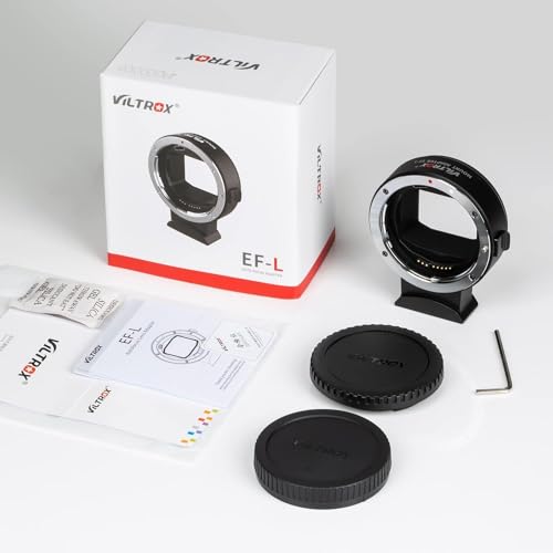 Image of VILTROX EF-L Lens Mount Adapter Auto Focus Lens Mount Converter Ring Adapter Compatible with Canon EF /EF-S Lens for Leica L Mount Camera SL2 /Lumix S1 S1H S5 /Sigma fp L