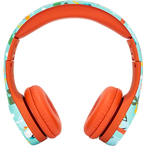 Image of Snug Play+ Kids Headphones - Volume Limited 93dB for Safe Listening - Foldable, Durable Headphones for Toddlers, Boys & Girls - Tangle-Free Cord - Ideal for Travel, School, Tablets - Vroom