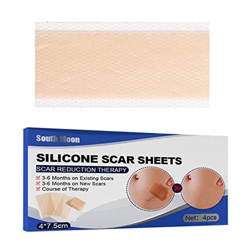 Remoção de Cicatrizes de Folhas de Silicone - Tiras de Cicatrizes Invisíveis de Silicone para Ferime