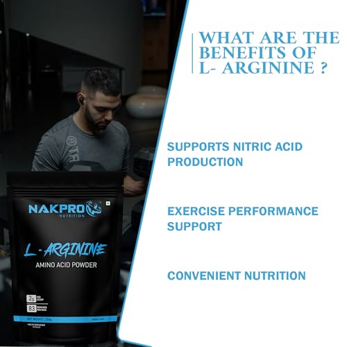 NAKPRO Store NAKPRO NUTRITION L-Arginine - Image 4