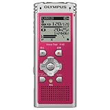OLYMPUS ICレコーダー 2GB Voice-Trek MP3/WMA CBR クランベリーレッド V-65