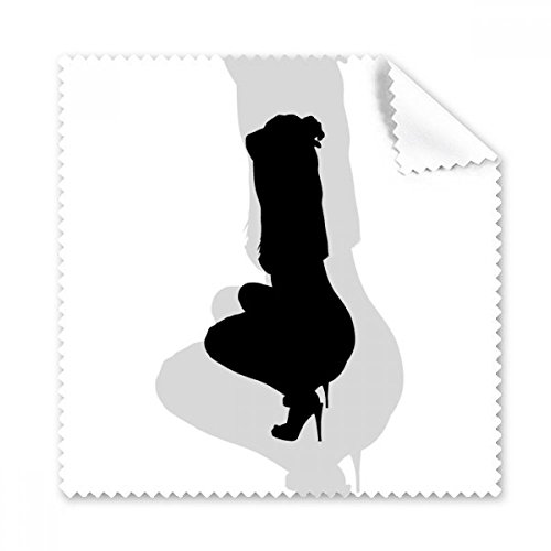 Cadeau chiffon de nettoyage lunettes motif squats et écran de téléphone 5 pièces