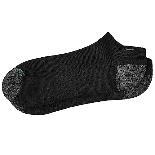 Member's Mark Men's No Show Socks, Black, 10 Pairs2