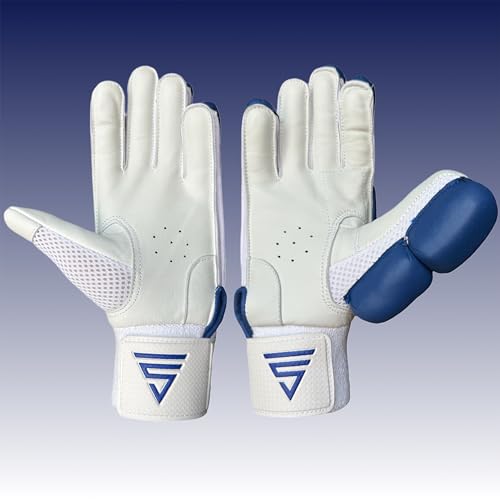 Image of VERSANT PRO DG Cricket Batting Gloves with PITTARD Palm (MI-GT Edition, Men Size, Right Handed)