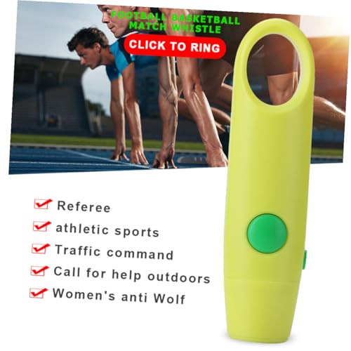 Silbato YARNOW amarillo plástico deportivo miniatura 3