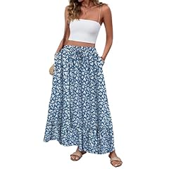 Deep Blue White Floral