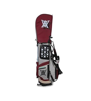Amazon | アニューゴルフ ANEW GOLF キャディバッグ DOUBLE LOGO