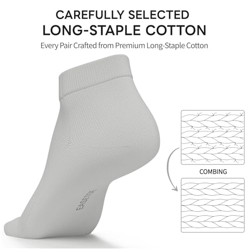 Ankle Socks for Women, 8 Pairs Premium Cotton Non Slip Lightweight Casual Low Cut Socks3