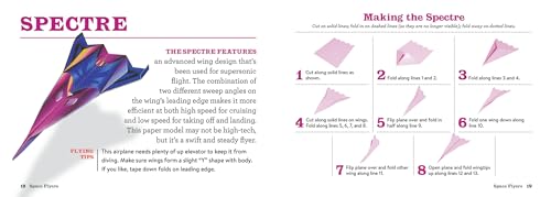 Space Flyers Paper Airplane Book: 63 Mini Planes to Fold and Fly