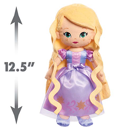 Disney Princess So Sweet Princess Rapunzel, 12.5 Inch Plush With Blonde Hair, Tangled, By Just Play #TOP2