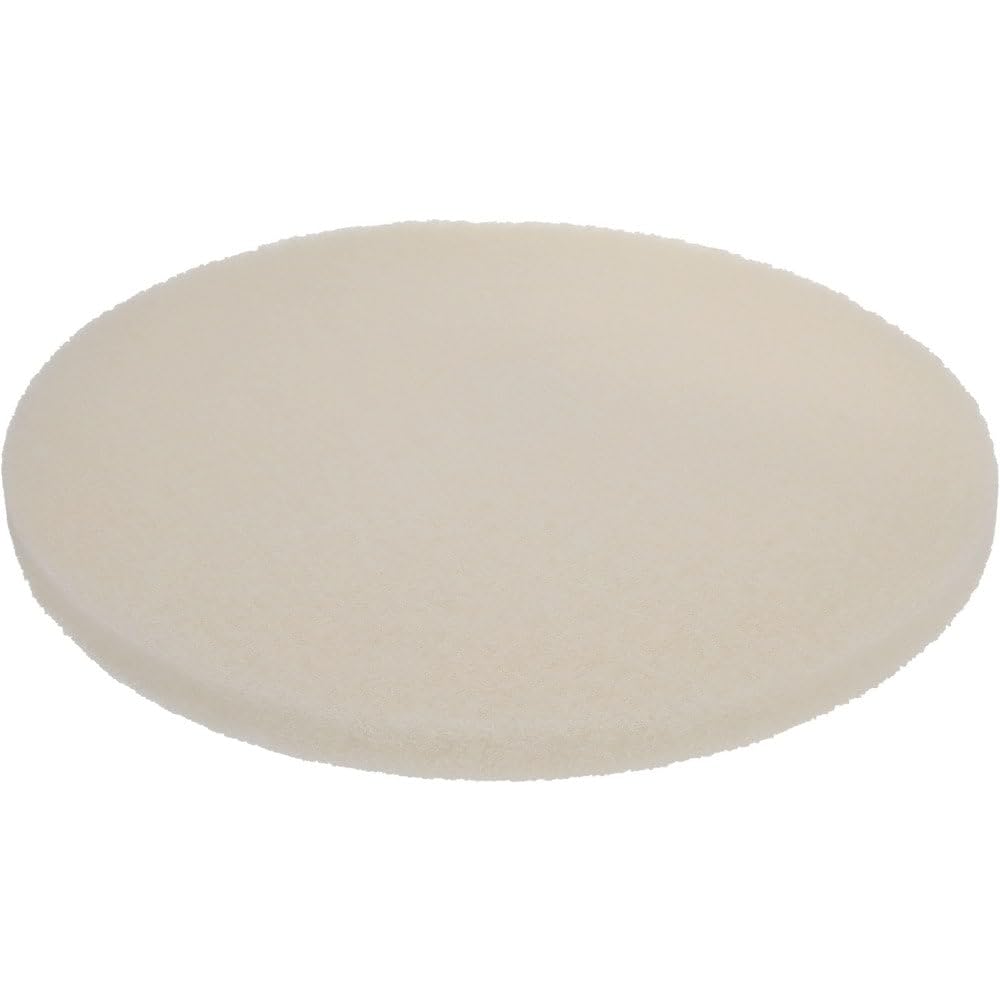 PRO SOURCE Floor Stripping Pads: 5 Pack, White Fine Polyester, 19" Diameter