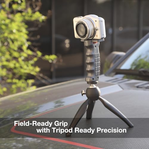 Image of Photography & Cinema Pistol Grip Handle with Standard 1 /4 inch Screw for DSLR Mirrorless Camera, Video Stabilizer Handle, 5x3x2 inch