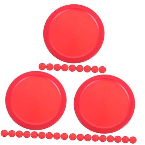 JOINPAYA 30pcs Ice Hockey Pucks Hockey Replacement for Indoor Game Tables Smooth Sliding Design for Enhanced Maneuverability for Party Activities