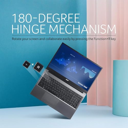 Image of Acer 15 Smartchoice, AMD Ryzen 3-7320U, 15.6 inch Full HD Display, | 8GB DDR5 RAM 5500 Mhz, 256GB SSD New Gen, Windows 11Home, Ms office 21, Antivrus, 1.59KG, Professional Thin and Light Laptop