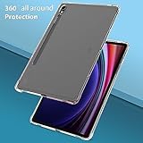 Zeking for Samsung Galaxy Tab S9 / S10 Case, Ultra Clear Soft Flexible Transparent TPU Skin Bumper Back Cover Shell for Galaxy Tab S9 / S10 SM-X710, Clear - Image 4