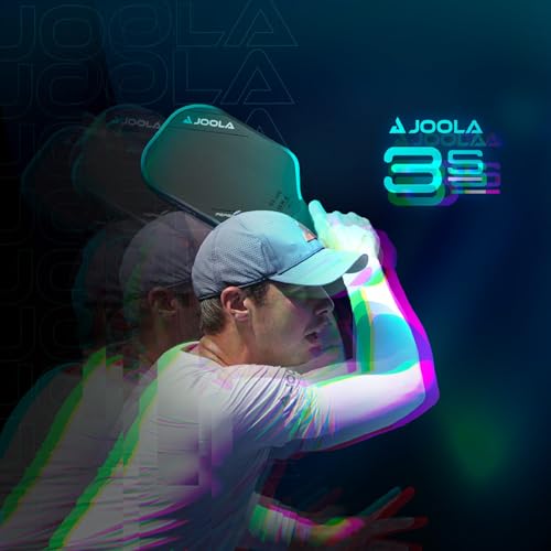 Image of JOOLA 3S Pickleball Paddles - Raw Carbon Fiber Surface for Power & Spin, Elongated, Wide Body & Aero Curve Designs - UPA-A Certified