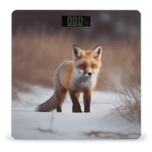Báscula digital para baño con vidrio templado 400 lb miniatura 1