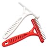 Huisdierborstels Handschoenen Willekeurige kleur huisdier verzorging borstel professionele hand-held hond verzorging…