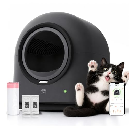 ABRCT L2 Automatic Rake Self-Cleaning Litter Box with App Control
