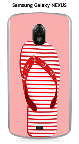 Coque Samsung Nexus design Tong mariniere rouge