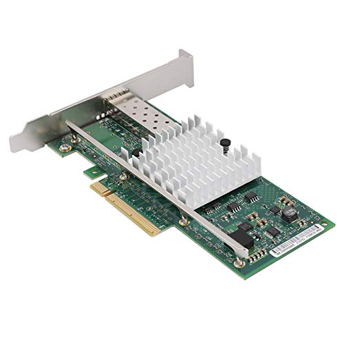 Adaptador de mesa de rede de alta velocidade de 10 Gbps PCI-E Placa de rede de mesa Internet Café pa