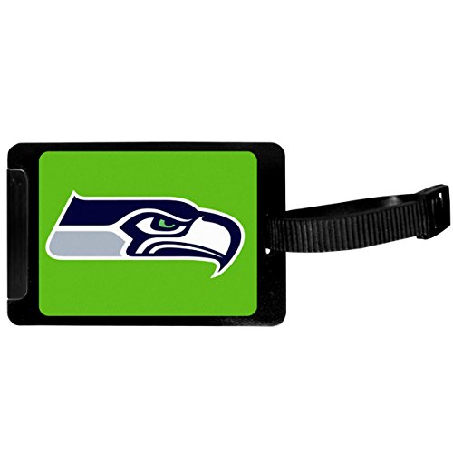 Siskiyou NFL Seattle Seahawks Luggage Tag 3.25" Black
