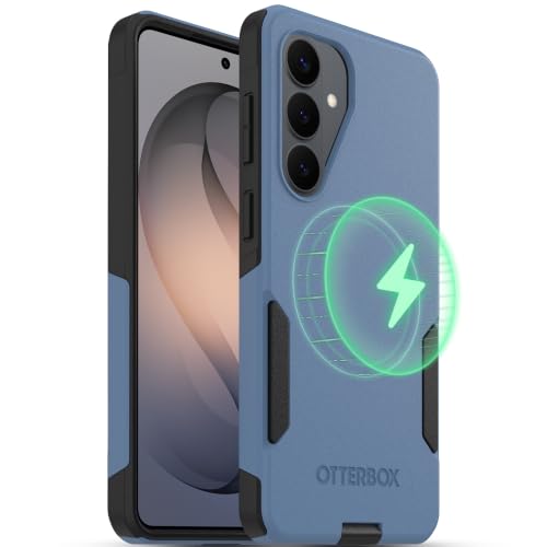 Image of OtterBox Samsung Galaxy S26 Plus - Commuter Magnetic Case - Coronet Night | 3X Military Drop Protection - Dual-Layer Design - Magnetic Fast Charge - Raised Edges - Port Covers