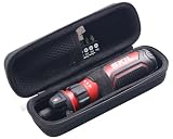 inDomit Hard Case Compatible with SKIL Rechargeable 4V Cordless Screwdriver,Black(CASE ONLY)