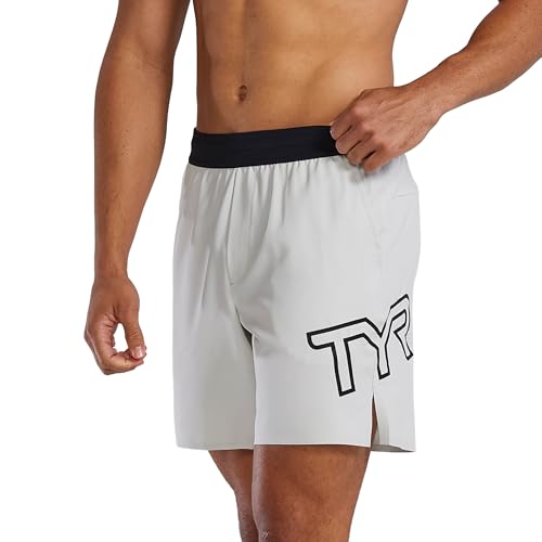 TYR Men's Athletic Performance Workout Unlined Short 7"2
