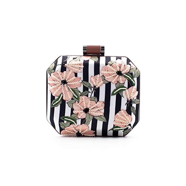 Sugarcrush Embroidered Printed Clutch
