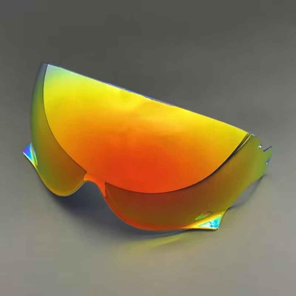 ZJHFDC Motorcycle Helmet Visor for SHOEI JO EX-Zero CJ-3, Windproof Anti Scratch Helmet Visor Replacement Motorcycle Accessories,normal-Frevodeepred