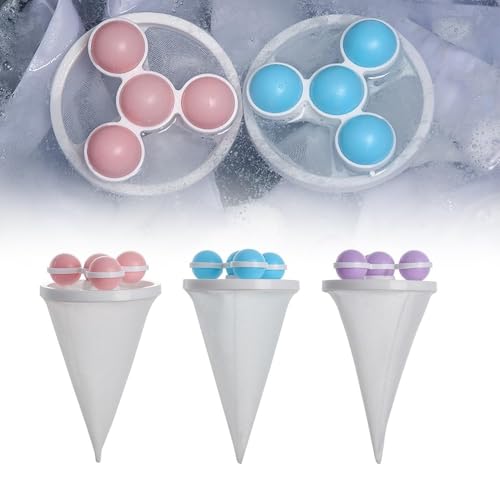 2025 New Floating Filter Remover, pet Hair Collector, Laundry Wool Catcher for Washing Machine Wool Device, Reusable Washing Machine Hair Cleaner Cleaning net Bag for Dogs and Cats (3, Mixed)